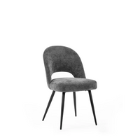 Ella Dining Chair Pair - Onyx