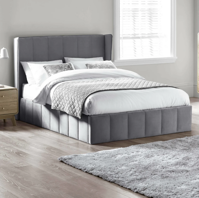 Katie Winged Ottoman Bed