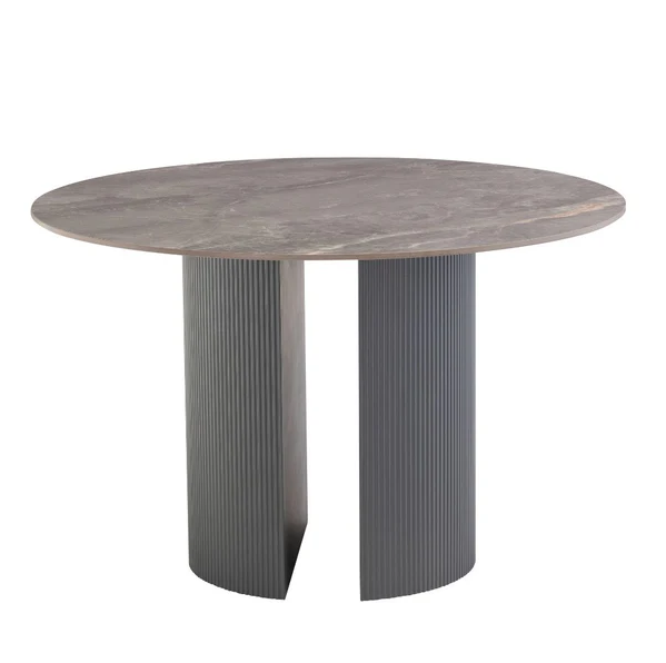 Bossini Dining Table - Grey Stone
