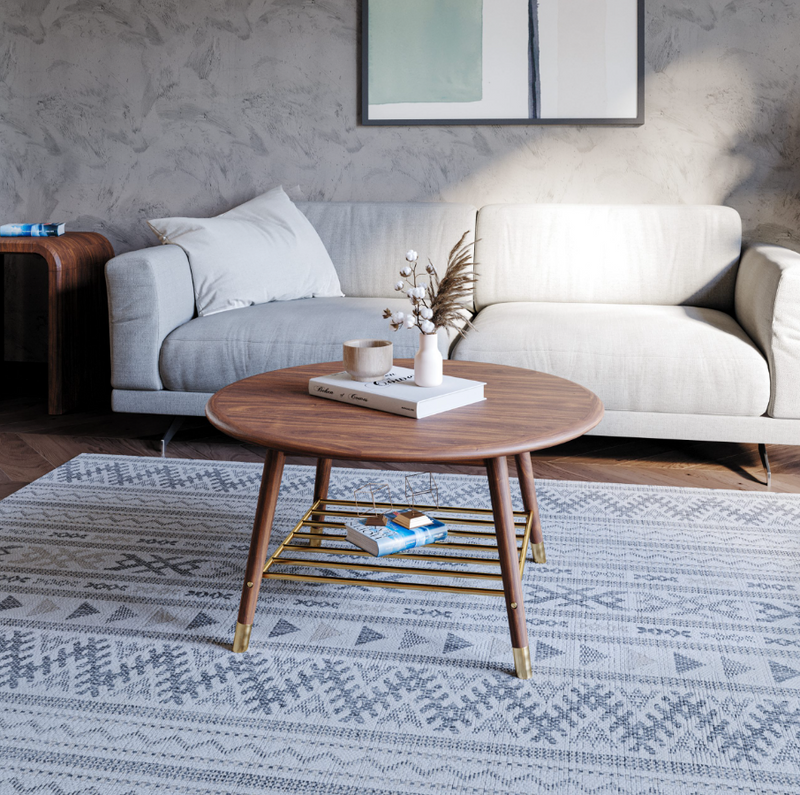 Rise Living Collection - Walnut/Gold (Copy)