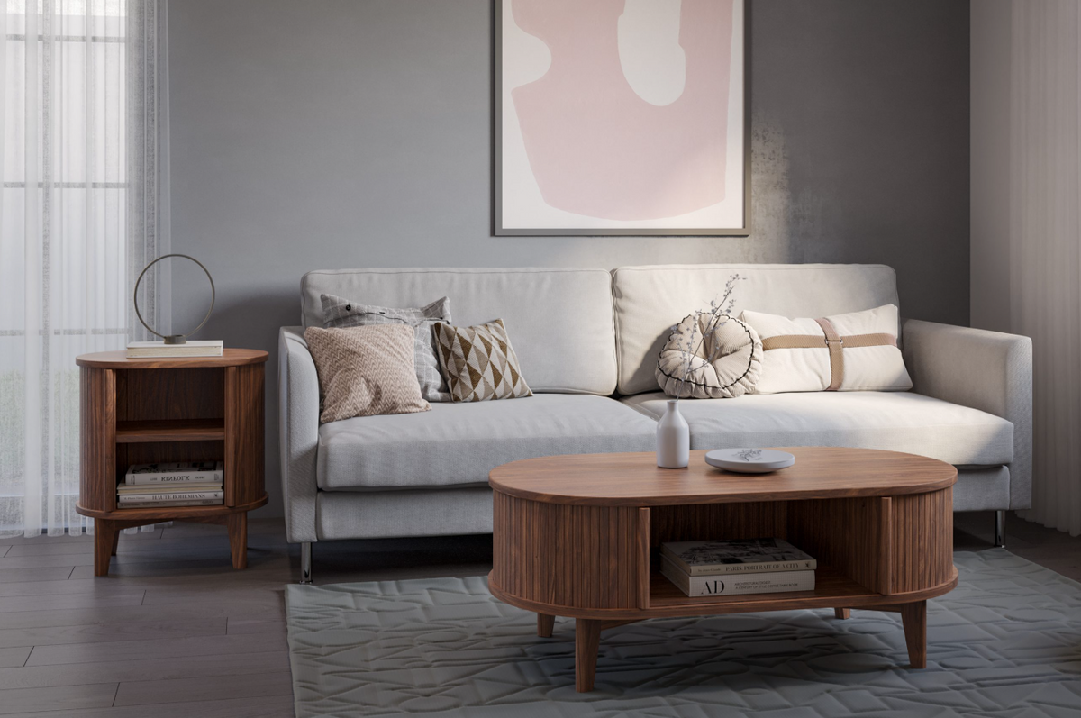 Cali Occasional Tables - Walnut