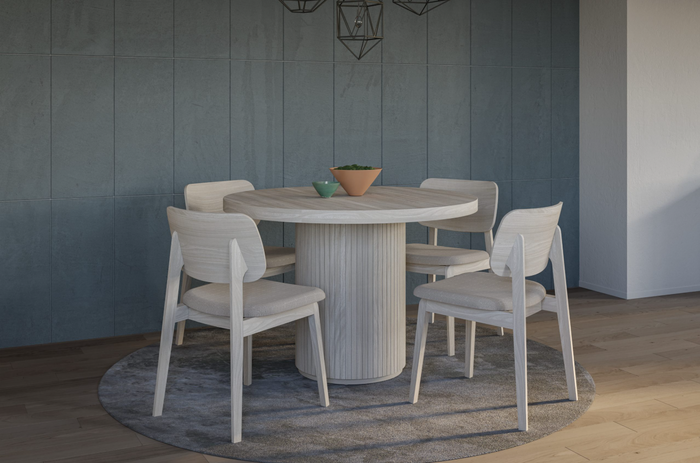 Senda Dining Collection - Whitewash