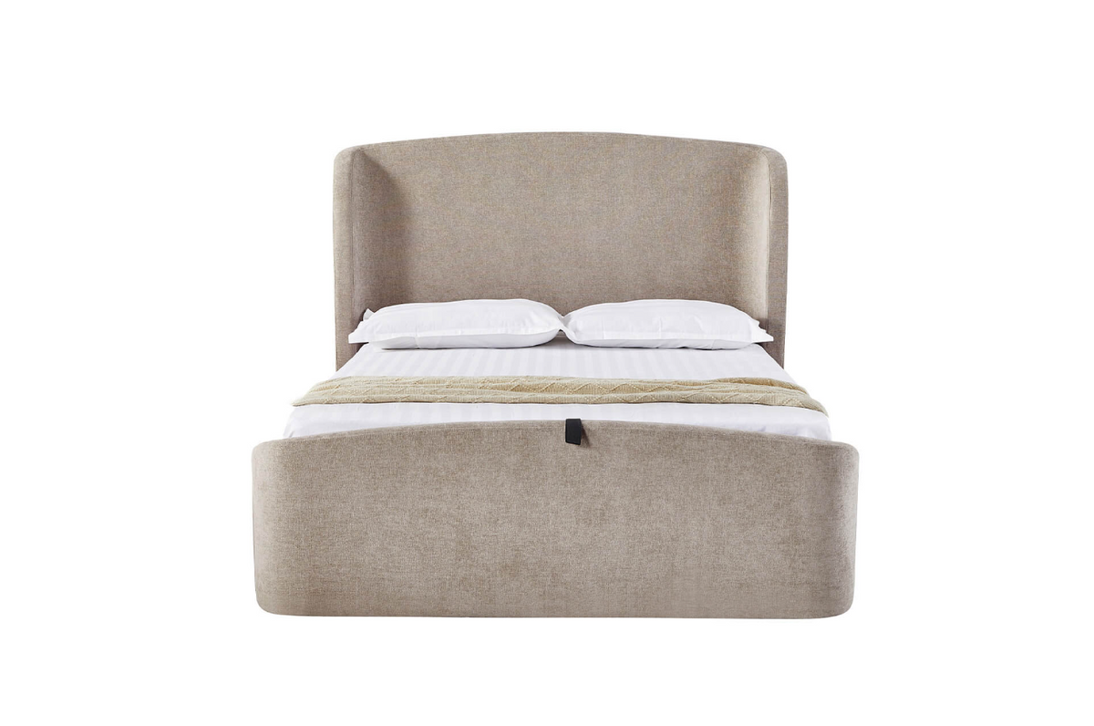 Blaire Ottoman Bed - Beige