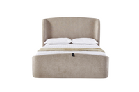 Blaire Ottoman Bed - Beige