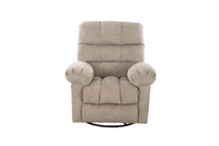 Nellie Glider Swivel Recliner - Latte