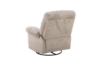 Nellie Glider Swivel Recliner - Latte
