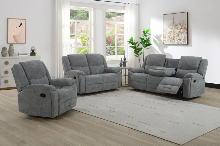 Weston Manual Recliner Collection - Grey