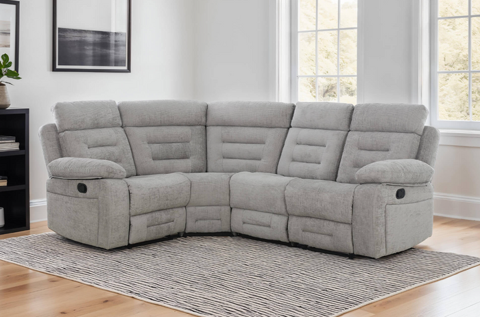 Wilbur Reclining Upholstery Collection - Grey