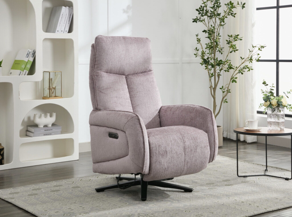 Prestige Electric Swivel Chair - Lavender