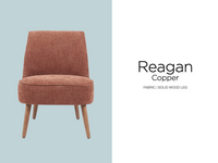 Reagan Bedroom Chair - Copper