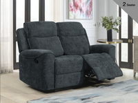 Sandhurst Reclining Upholstery Collection - Dark Grey