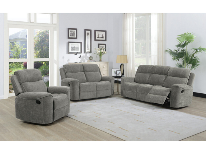 Sandhurst Reclining Upholstery Collection - Light Grey