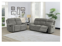 Sandhurst Reclining Upholstery Collection - Light Grey
