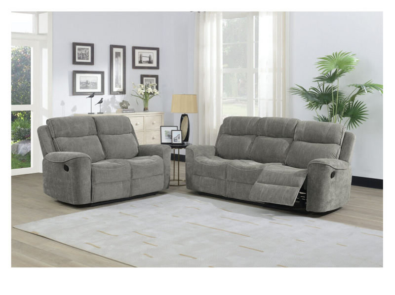 Sandhurst Reclining Upholstery Collection - Light Grey