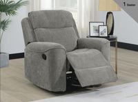 Sandhurst Reclining Upholstery Collection - Light Grey