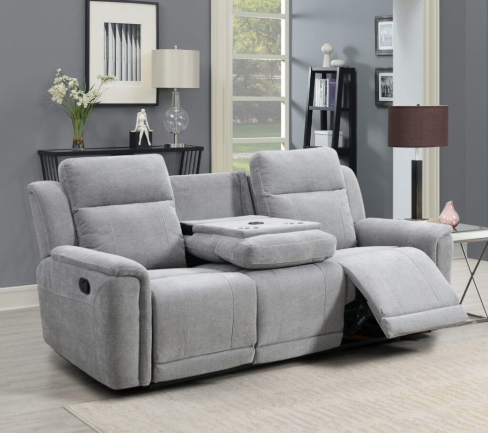 Somerton Reclining Upholstery Collection - Light Grey
