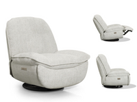 Torino Electric Upholstery Collection - Light Grey Fusion