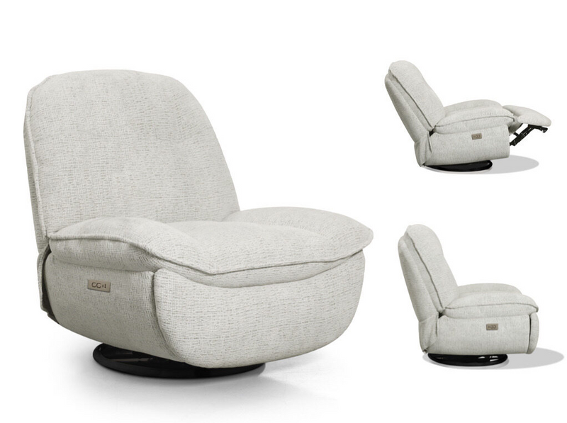 Torino Electric Upholstery Collection - Light Grey Fusion
