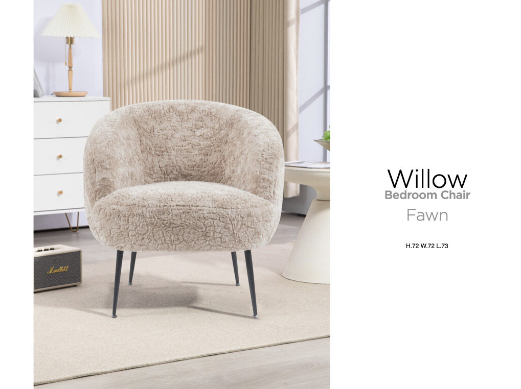 Willow Bedroom Chair Collection