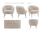Willow Bedroom Chair Collection