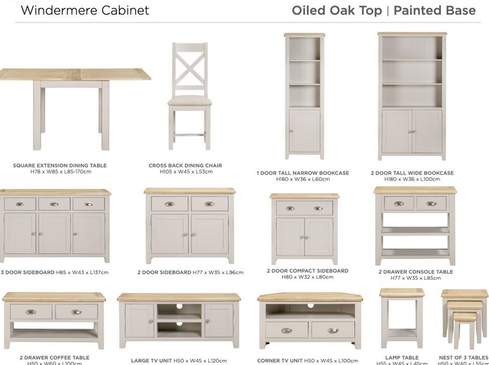 Windermere Painted Dining Collection