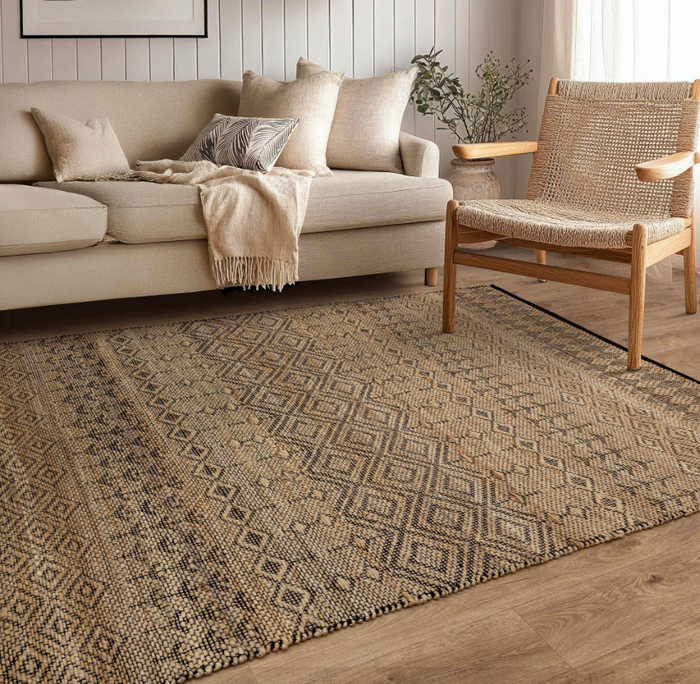 Asher Jute Rug Collection - Multiple Styles Available
