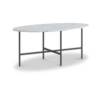 Marmaris Occasional Tables - Grey/White Marble