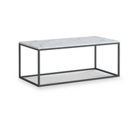 Marmaris Occasional Tables - Grey/White Marble