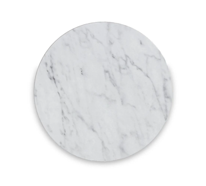 Marmaris Occasional Tables - Grey/White Marble