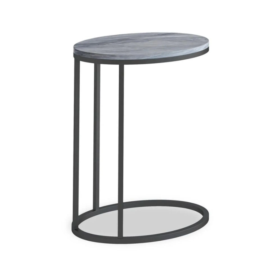 Marmaris Occasional Tables - Grey/Grey Marble