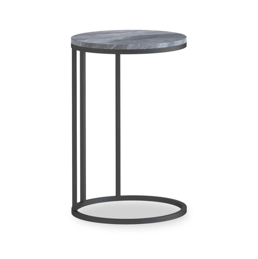 Marmaris Occasional Tables - Grey/Grey Marble
