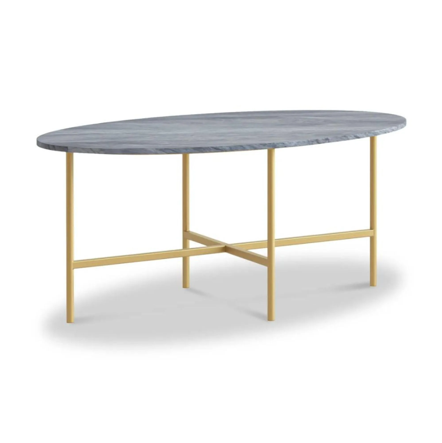 Marmaris Occasional Tables - Gold/Grey