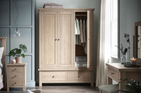 Modern Country Bedroom - All Oak