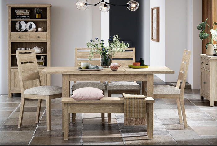 Modern Country Dining - All Oak