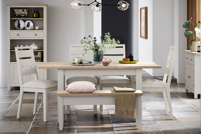 Modern Country Dining - Coconut White