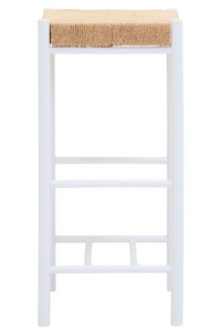 Bandar Dining Chair Collection - Natural and White Wood