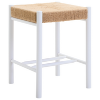 Bandar Dining Chair Collection - Natural and White Wood