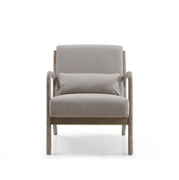 Inca Static Chair - Oatmeal Linen