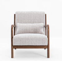Inca Static Chair - Natural Woven Chenille