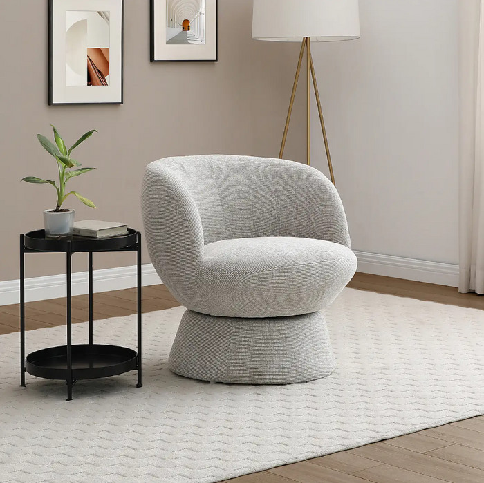 Tulip Swivel Chair - Natural