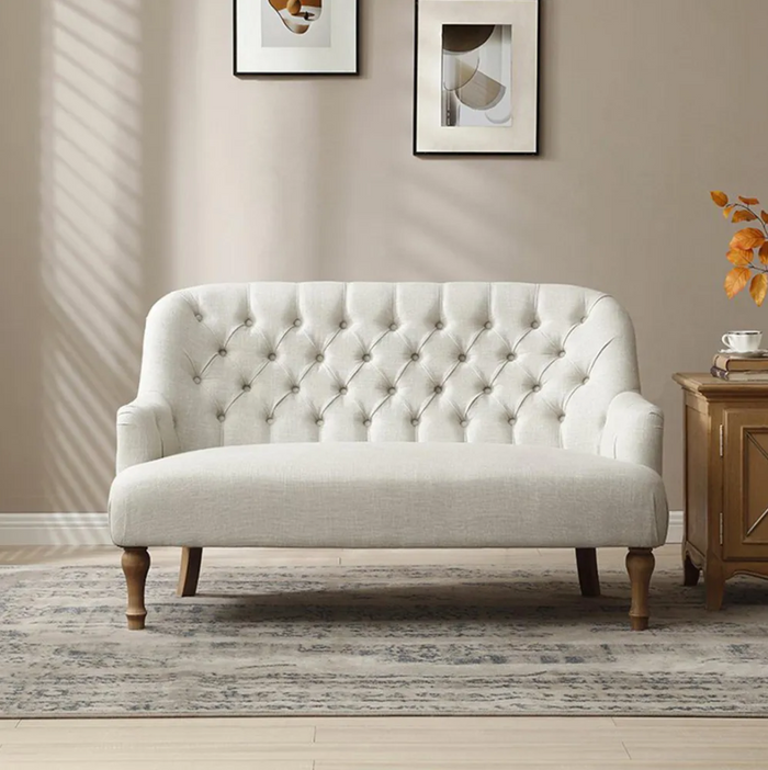 Bianca Upholstery Collection - Cream Linen