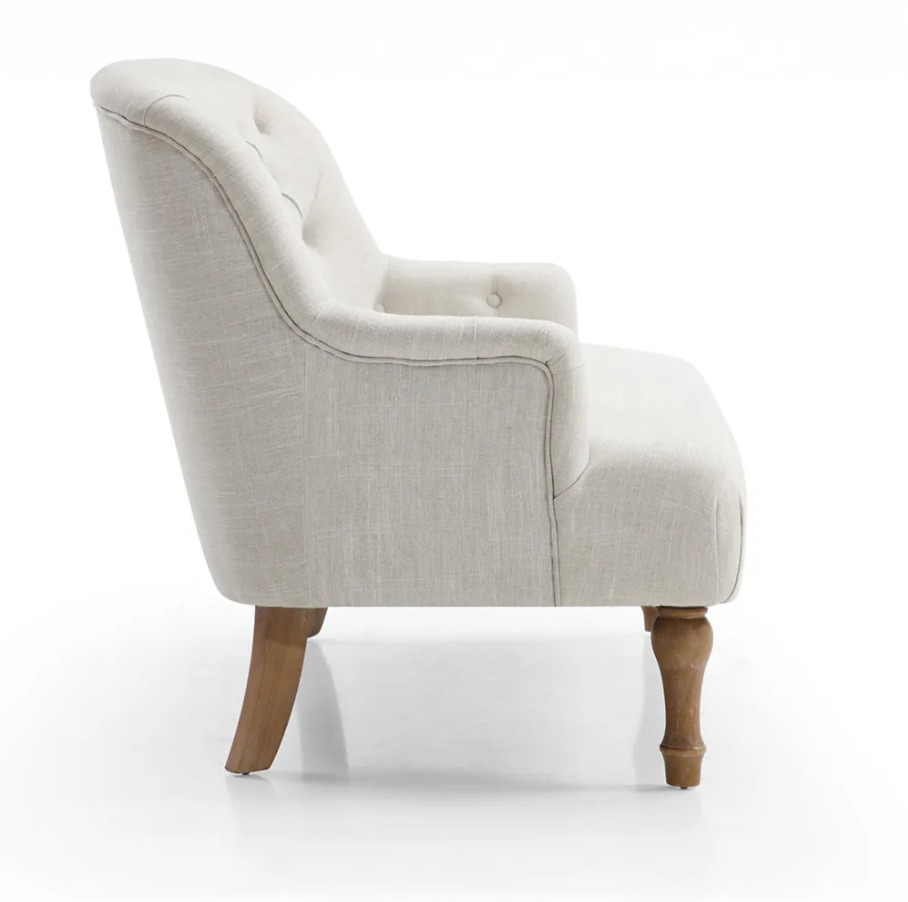 Bianca Upholstery Collection - Cream Linen