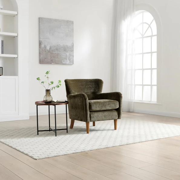 Rosie Chair - Olive Chenille