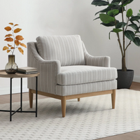 Briar Upholstery Collection - Natural Stripe Chenille