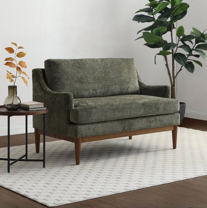 Briar Upholstery Collection - Olive Chenille