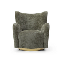 Teddy Swivel Chair - Olive