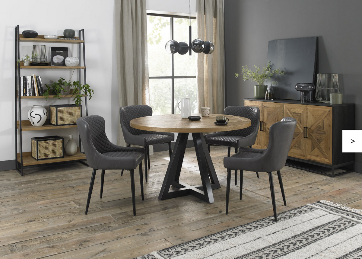 Indus Dining Collection - Rustic Oak