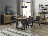 Indus Dining Collection - Rustic Oak