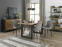 Indus Dining Collection - Rustic Oak