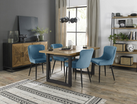 Indus Dining Collection - Rustic Oak
